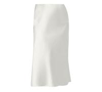 Women's Satin Skirt High Waist Ruffle Summer Flared Mermaid Skirt Solid Color Silky Flowy Long A-Line Midi Skirts Comfy Lounge Below Knee Length Elegance for Women Black Pencil Skirts