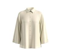 Women's Satin Viscose Pleated Shirt with Adjustable Cuffs COMMA Beige 42