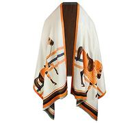 Women's Scarf Pashmina Blanket Shawl Wrap for Evening Dresses Wedding Long Large Scarves Open Front Poncho for Women, Style 5