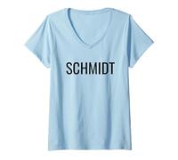 Womens Schmidt V-Neck T-Shirt