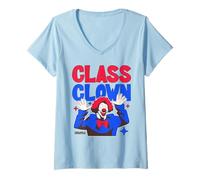 Women's School Classroom Joker and Class Clown V-Neck T-Shirt