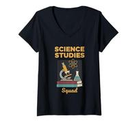 Women's Science Studies Research Squad V-Neck T-Shirt