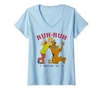 Women's Scooby Doo Ruh Ruh V-Neck T-Shirt