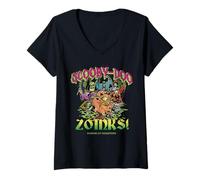 Women's Scooby Doo Zoinks V-Neck T-Shirt