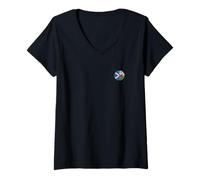Women's Scotland Wales Flag Celtic Knot Scottish Welsh Dragon V-Neck T-Shirt