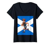 Women's Scottish Rugby Pride V-Neck T-Shirt