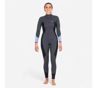 Women's Scuba Diving 5 mm Neoprene Wetsuit Scd 900 Lilac Black