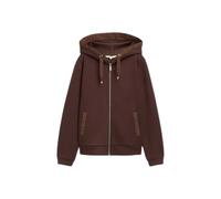 Women's Scuba Fabric Hooded Sweatshirt Tom Tailor Marron 2XL