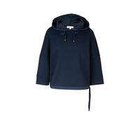 Women's Scuba Hooded Sweatshirt Tom Tailor Bleu M