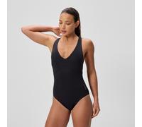 Women's Sculpture Butterfly Back Swimsuit Black - 30 Anthracite 30