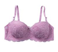 Women's Seamless Racerback Sports Bras - High Impact Workout Gym Activewear Bra Fitness Elegant Seamless Comfortable Soft Cup Bra Clothes Purple