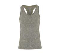 Womens Seamless Sports Sculpt Vest Gym Tank Top Jogging Racerback Yoga TriDri