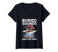 Womens Search And Rescue K9 Working Dogs Wilderness SAR Unit V-Neck T-Shirt
