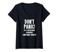 Womens Securities Compliance Analyst V-Neck T-Shirt