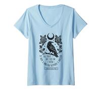 Womens See Or Seem Dream Within a Dream Poe Quotes Poems V-Neck T-Shirt