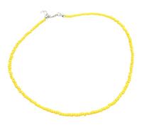 Women'S Seed Beaded Necklace, Adjustable Bohemian Beach Necklace, For Daily Wear