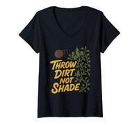 Women's Seed Bomb Guerrilla Gardening Urban Wildflower Eco Gift V-Neck T-Shirt