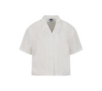 Women's seersucker shirt Urban Classics Blanc S