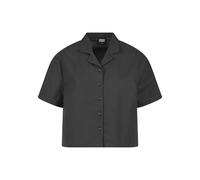 Women's seersucker shirt Urban Classics Noir XL
