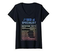 Womens SEO Specialist V-Neck T-Shirt