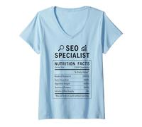 Womens SEO Specialist V-Neck T-Shirt