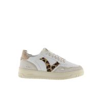 Women's Seoul skin and animal effect sneakers Victoria Marron 37
