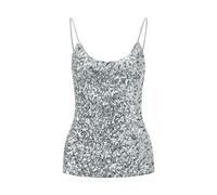 Women's Sequin Tops Sleeveless Glitter Camisole Vest Adjustable Straps Daily Halter Tank Tops Blouse Tshirts For Night Club Party Performance Costume Camisole Sleep Set