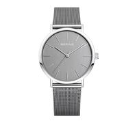 Women's set with analog quartz watch and earrings Grey 13436-309-Gwp- female- BERING- Watches- Gray- ONE SIZE- Accessories ONE SIZE