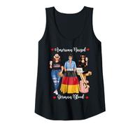 Womens Sexy American Raised German Blood Heritage Tank Top