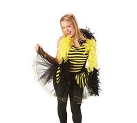 Women's Sexy Bumblebee Cosplay Halloween Queen Bee Love Bug Fancy Dress Costume Accessories - Bumblebee Basque Top and Tutu with Peplum, 2 Piece Set (M)