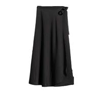 Women's Sexy High Slit High Waist Midi Skirt Elegant Layered Side Tie A-Line Beach Long Skirts 1 One Size
