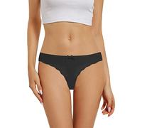 Women's Sexy Ice Silk Thong - Seamless Panties Low Waist Comfortable Breathable Solid Color Simple Briefs Lightweight Soft And Elegant Casual Everyday Mini Shorty 2026