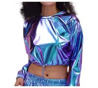 Women's Sexy Short Sweatshirt Long Sleeve with Drawstring Pullover Top Round Neck Casual Basic Chic Slim Fit Cute Top for Party, Party, Ball, Clubwear Daily