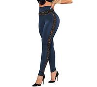 Women's Sexy Sports Leggings, Women's Plus Size Casual Solid Colour Hollow Patchwork Lace Chic Elegant Tights Slim Fit Comfortable Temperament Trousers