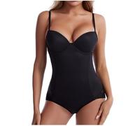 Women's Sexy Underwire Bodysuit Shapewear - Adjustable Strap Tummy Control, Butt Lifter, Sculpting Body Shaper for Ultimate Confidence & Comfort (01 Black Medium)