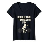 Womens Shadow Work Spiritual Humor Emotional Healing Inner Child V-Neck T-Shirt