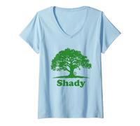 Women's Shady Tree V-Neck T-Shirt