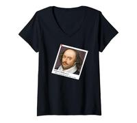 Women's Shakespeare V-Neck T-Shirt
