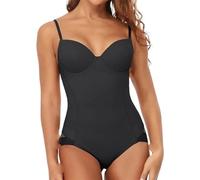 Womens Shapewear Built In Bra Full Body Shaper Tummy Control Butt Lifter Overbust Corset Slim Underwear