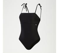 Speedo Women's Shaping Bandeau 1 Piece Swimsuit | Shapewear | Beach and Holiday Swimwear, Black, 44/20