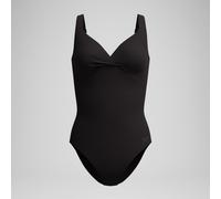 Speedo Cross Knot Shaping Swimsuit Black UK 46 Woman