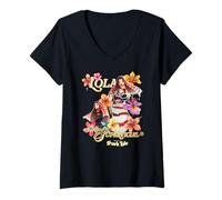 Women's Shark Tale Lola I’m Kinda Superficial V-Neck T-Shirt