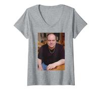 Womens Shaun Williamson Barry Evans Eastenders Actor V-Neck T-Shirt