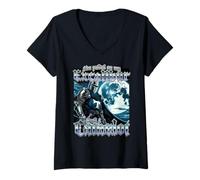 Women's SHE Pulled ON My Excalibur Until I Camelot Renaissance V-Neck T-Shirt