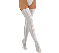 Women's Sheer Tights Stockings Opaque Thigh High Stockings Oil Shiny Stockins Glossy Metallic Shimmery Stockings Party Club