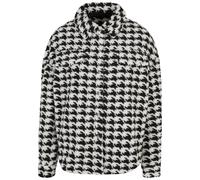 Women's sherpa overshirt Urban Classics AOP Noir XL