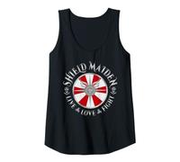 Womens Shield Maiden Live Love Fight Tank Top