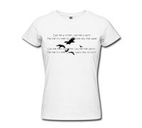 Women's Shinedown Hard Rock Band White T Shirt X-Large