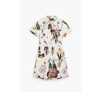 Women's shirt dress Desigual Fini Blanc XS