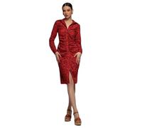 Women's shirt dress Goddiva Floral Rouge 42